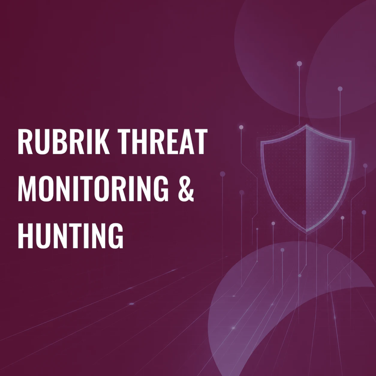Rubrik Threat Monitoring & Hunting